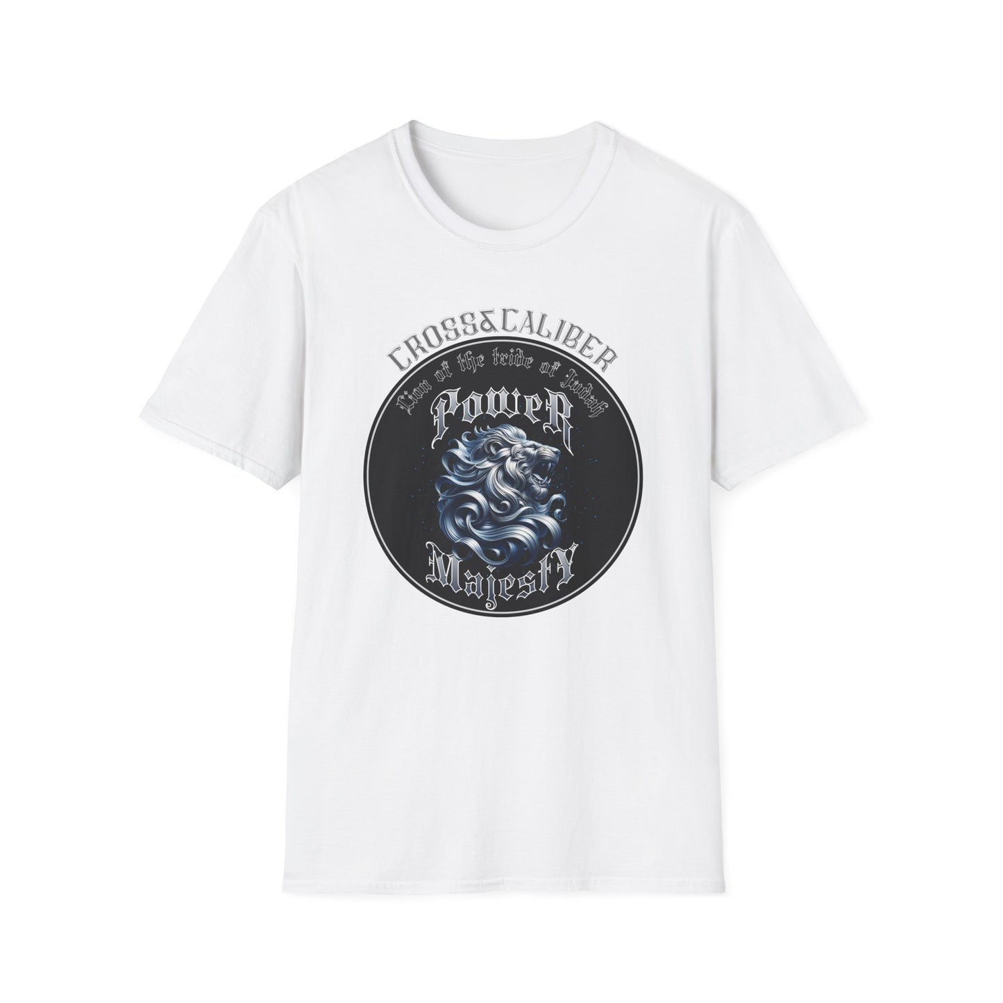 Majestic Power Unisex Softstyle T-Shirt, Casual Tee, Gift for Him, Unique Apparel, Everyday Wear, Cool Graphic Shirt, Stylish Top