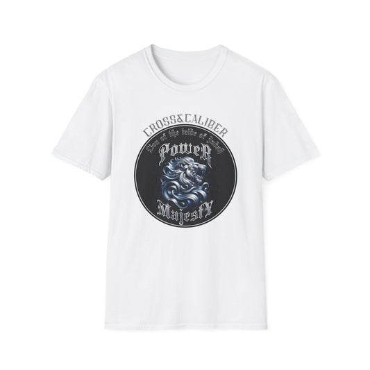 Majestic Power Unisex Softstyle T-Shirt, Casual Tee, Gift for Him, Unique Apparel, Everyday Wear, Cool Graphic Shirt, Stylish Top