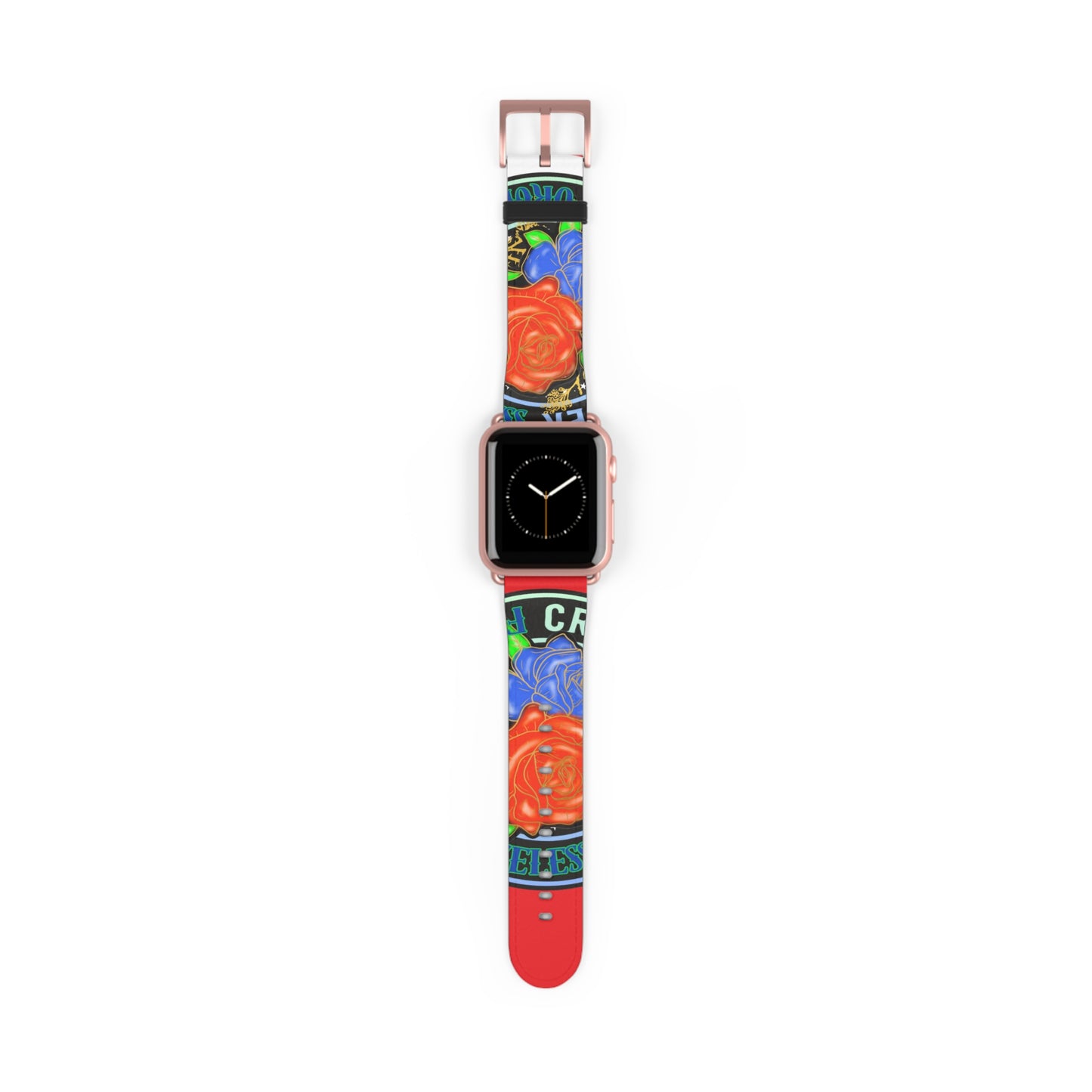 Colorful Floral Watch Band - Stylish Accessory for Everyday Wear