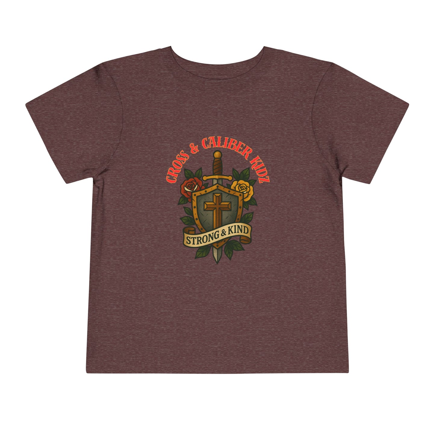 Cross & Caliber Kidz Toddler Tee - Strong & Kind Design