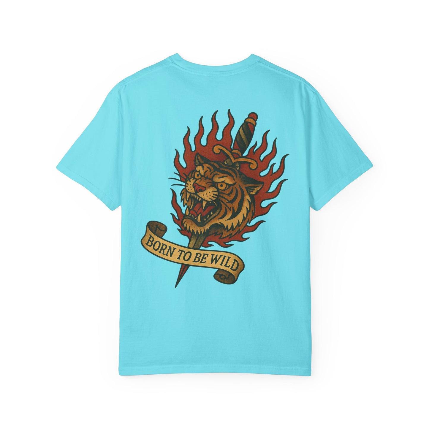 Born to Be Wild Graphic T-Shirt - Unisex Garment-Dyed Tee