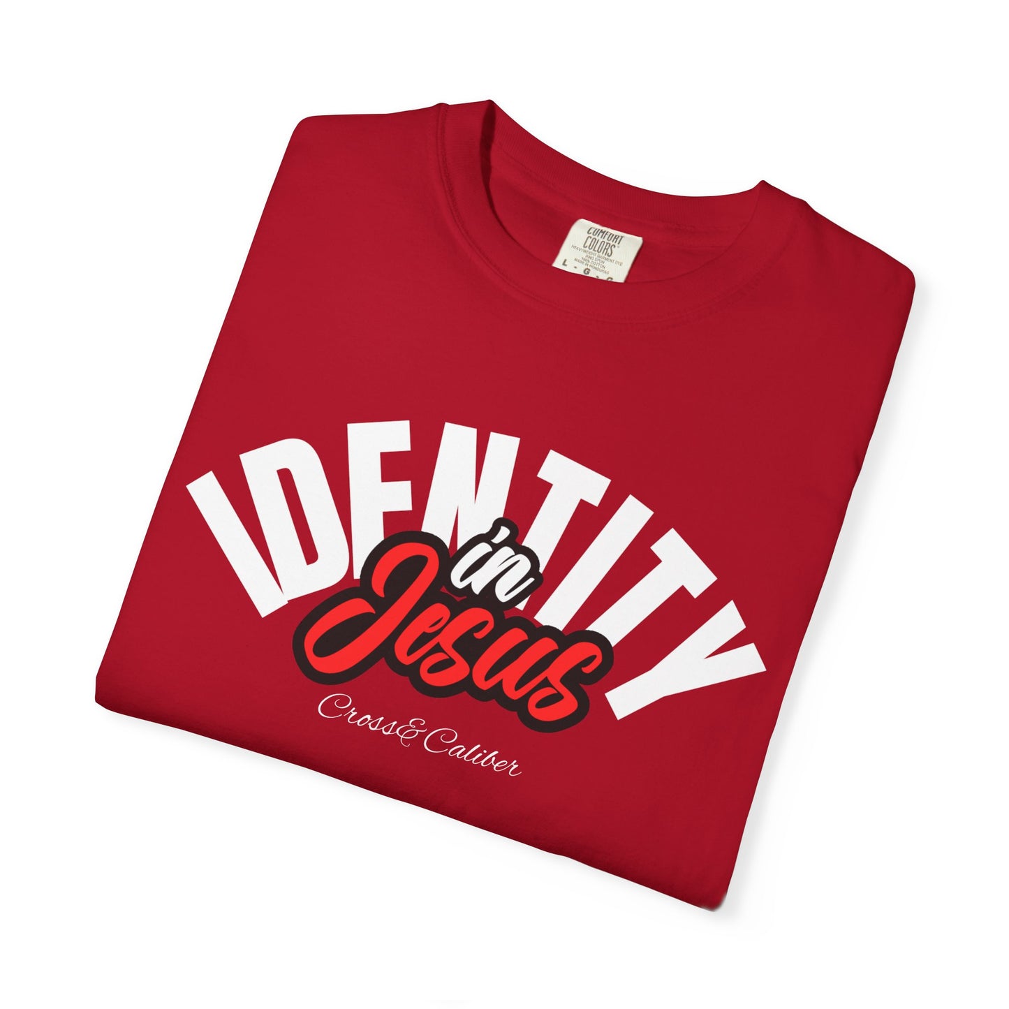 Copy of Unisex Garment-Dyed T-Shirt with 'in Jesus' Design, Faith Apparel, Inspirational Tee, Christian Gift, Casual Wear, Everyday Comfort