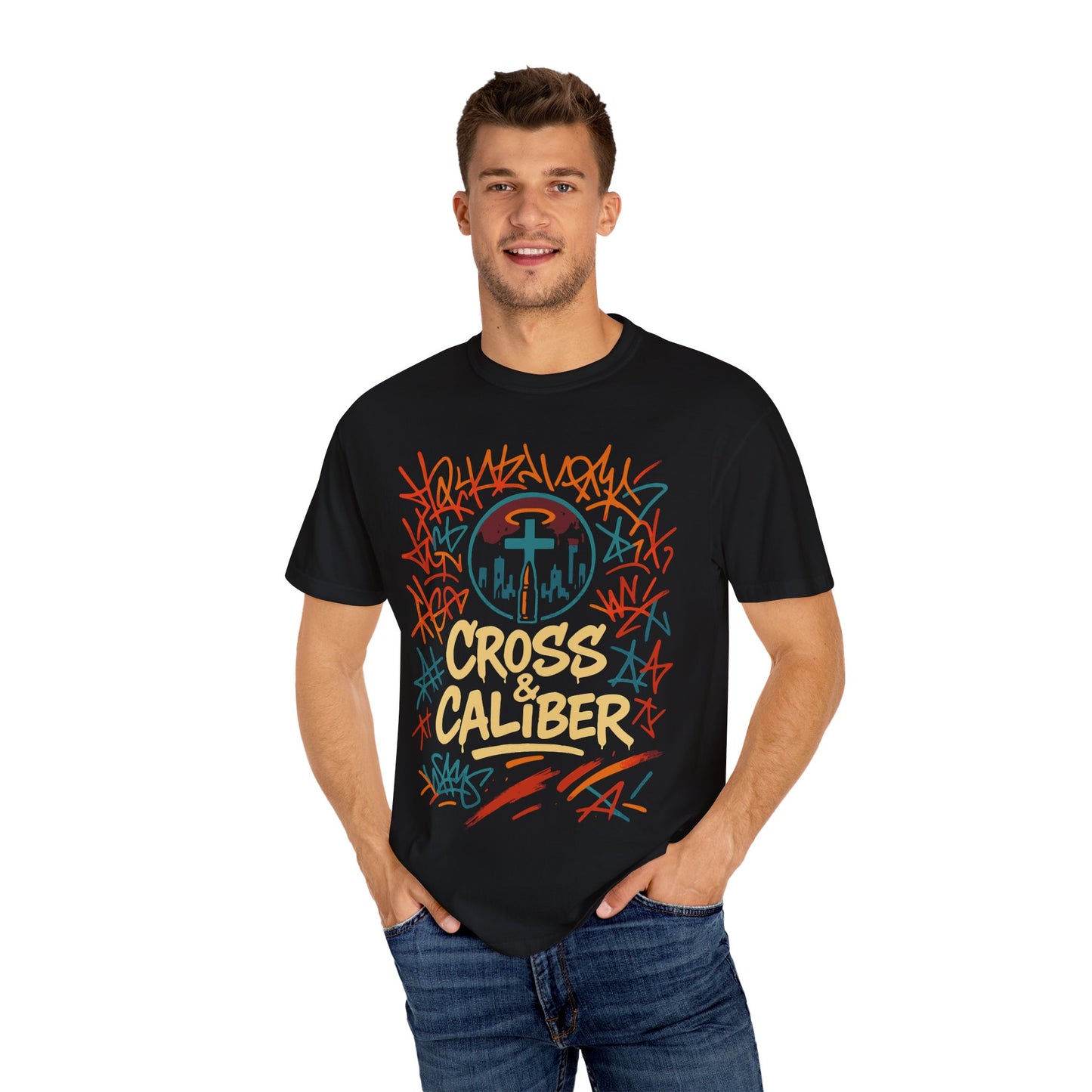 Urban Graffiti Unisex T-Shirt, Streetwear Tee, Trendy Graphic Shirt, Casual Wear, Perfect for Events and Gifts