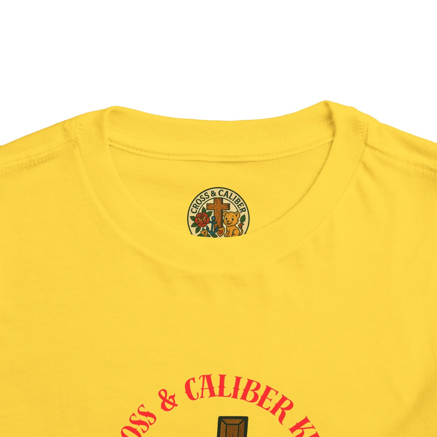 Bold as a Lion Toddler Tee - Cute Christian Graphic Shirt for Kids