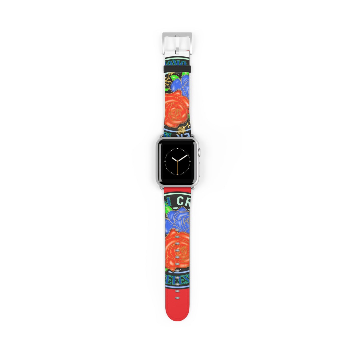 Colorful Floral Watch Band - Stylish Accessory for Everyday Wear