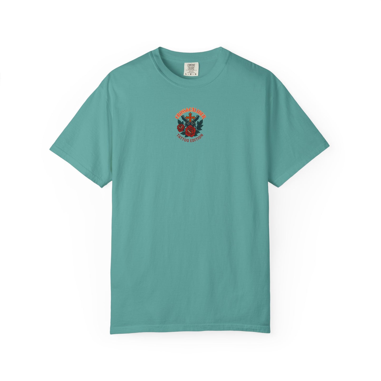 God, Guns & Glory Unisex Garment-Dyed T-Shirt – Vintage Patriotic Style