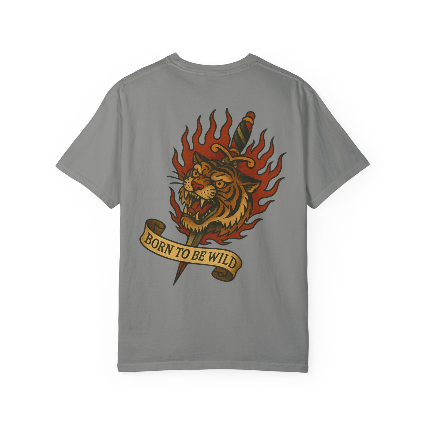 Born to Be Wild Graphic T-Shirt - Unisex Garment-Dyed Tee