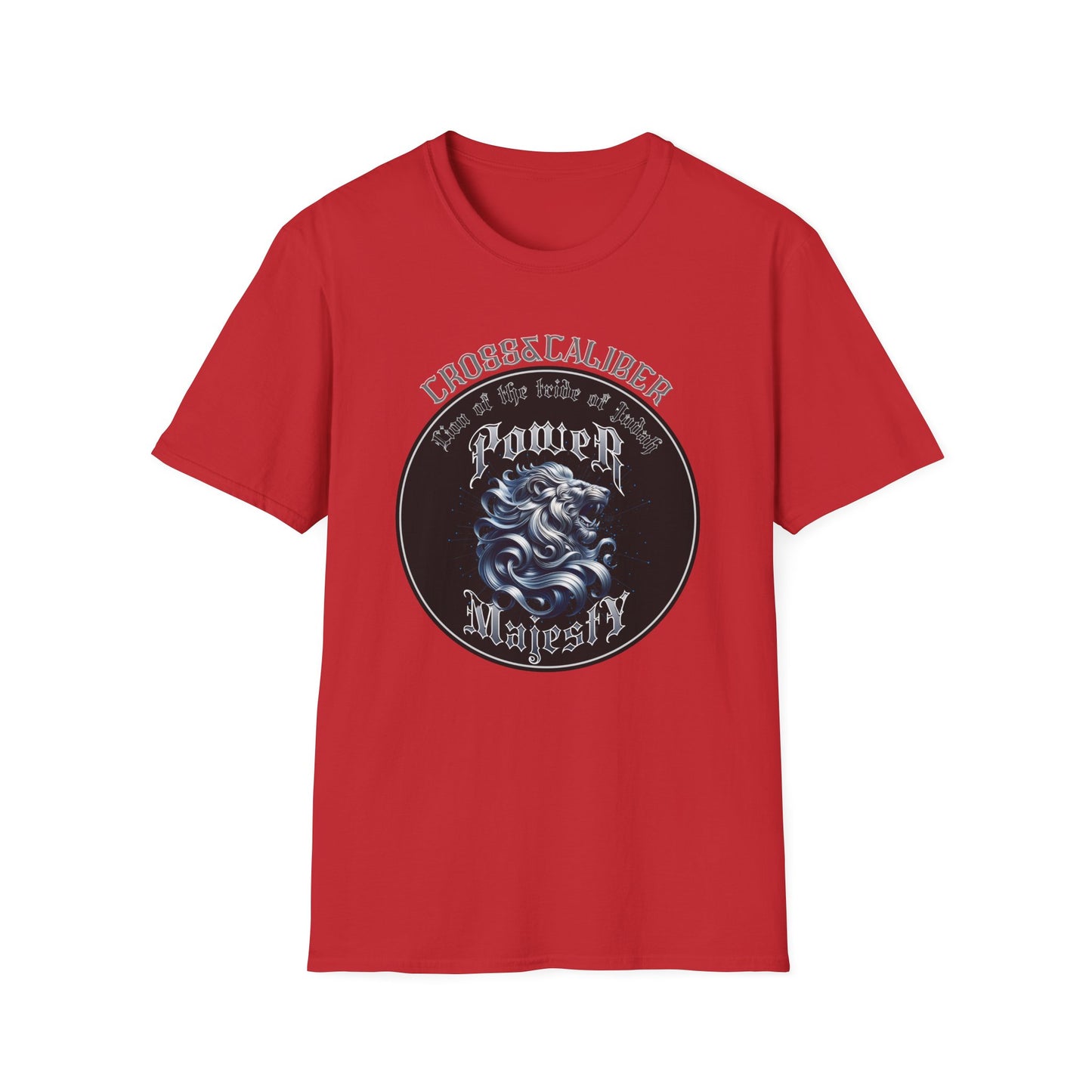 Majestic Power Unisex Softstyle T-Shirt, Casual Tee, Gift for Him, Unique Apparel, Everyday Wear, Cool Graphic Shirt, Stylish Top