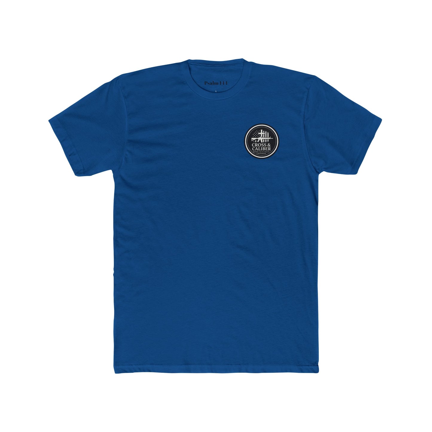 Faith Meets Firepower Tee - Unisex Cotton Crew