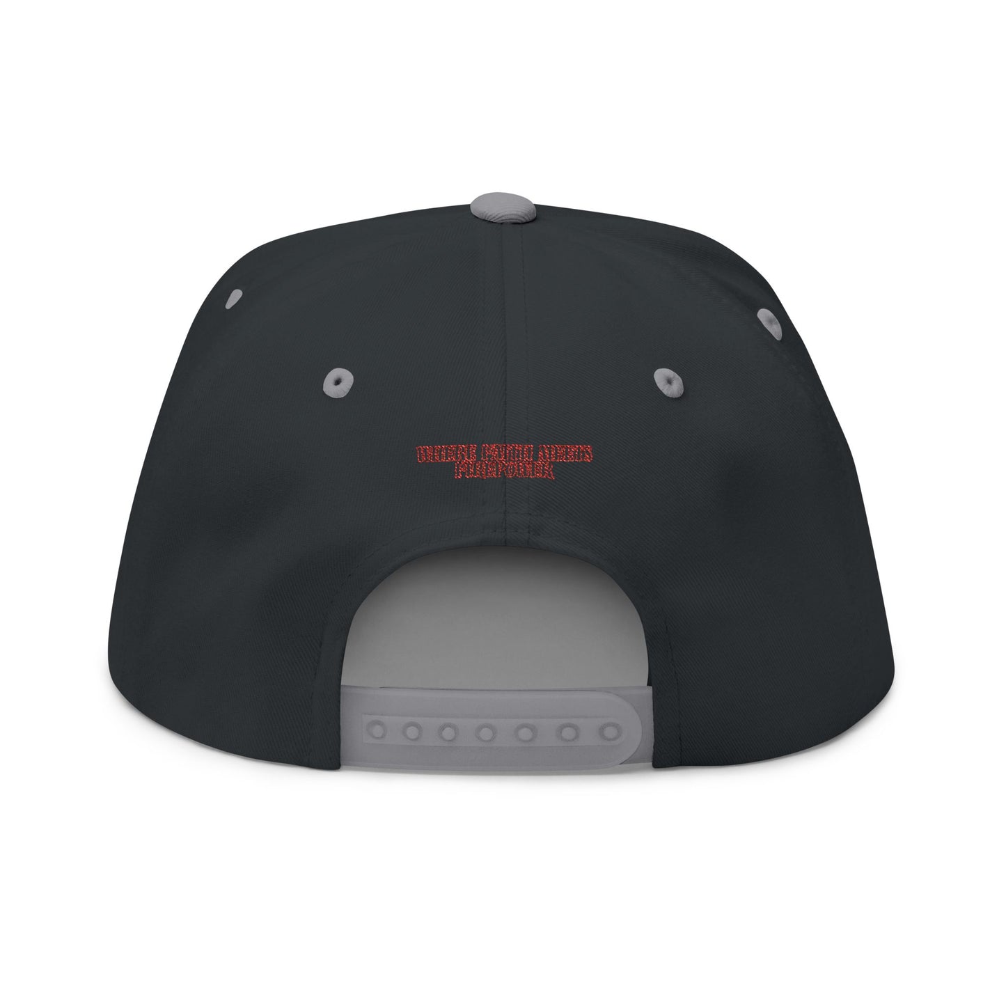 Embroidered Flat Bill Cap - Cross & Caliber Design