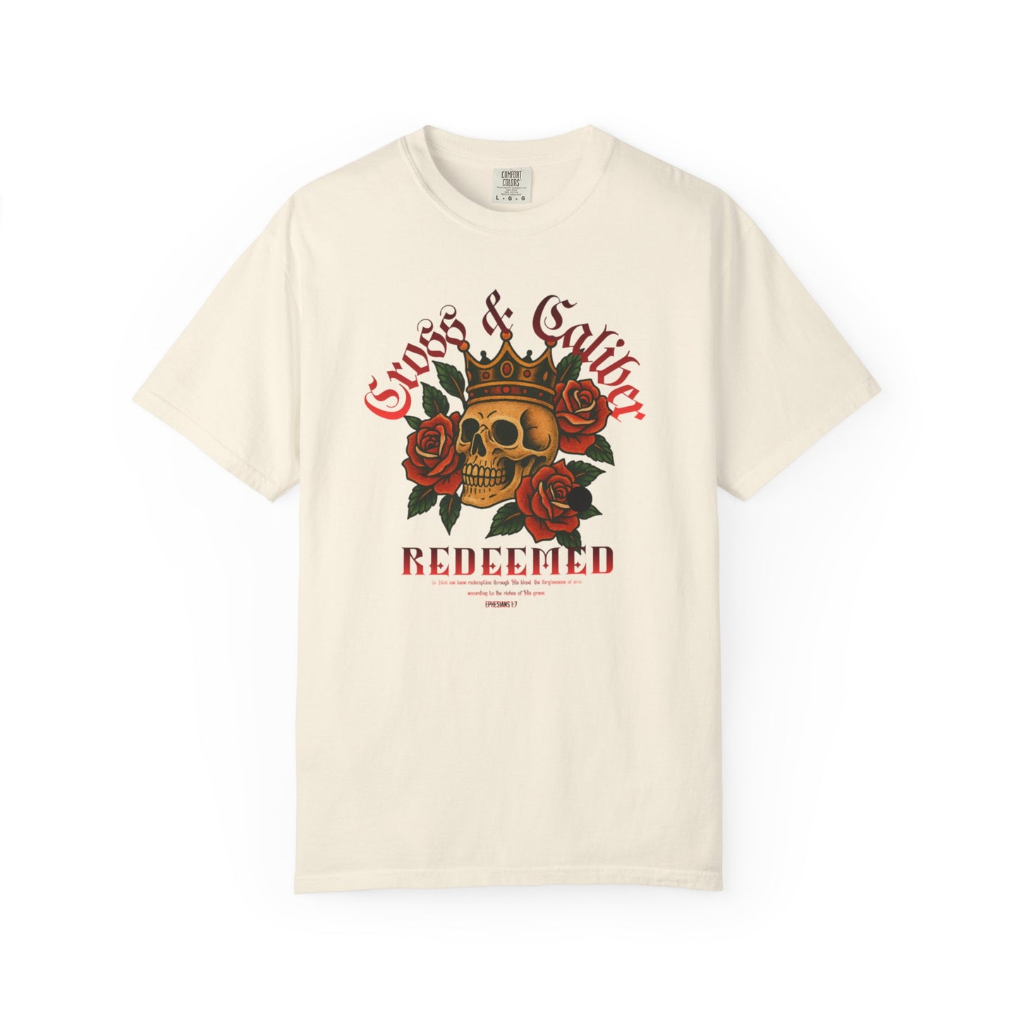 Skull & Roses T-Shirt | Edgy Graphic Tee for Concerts, Festivals, Everyday Wear, Gifts for Him/Her, Halloween Apparel