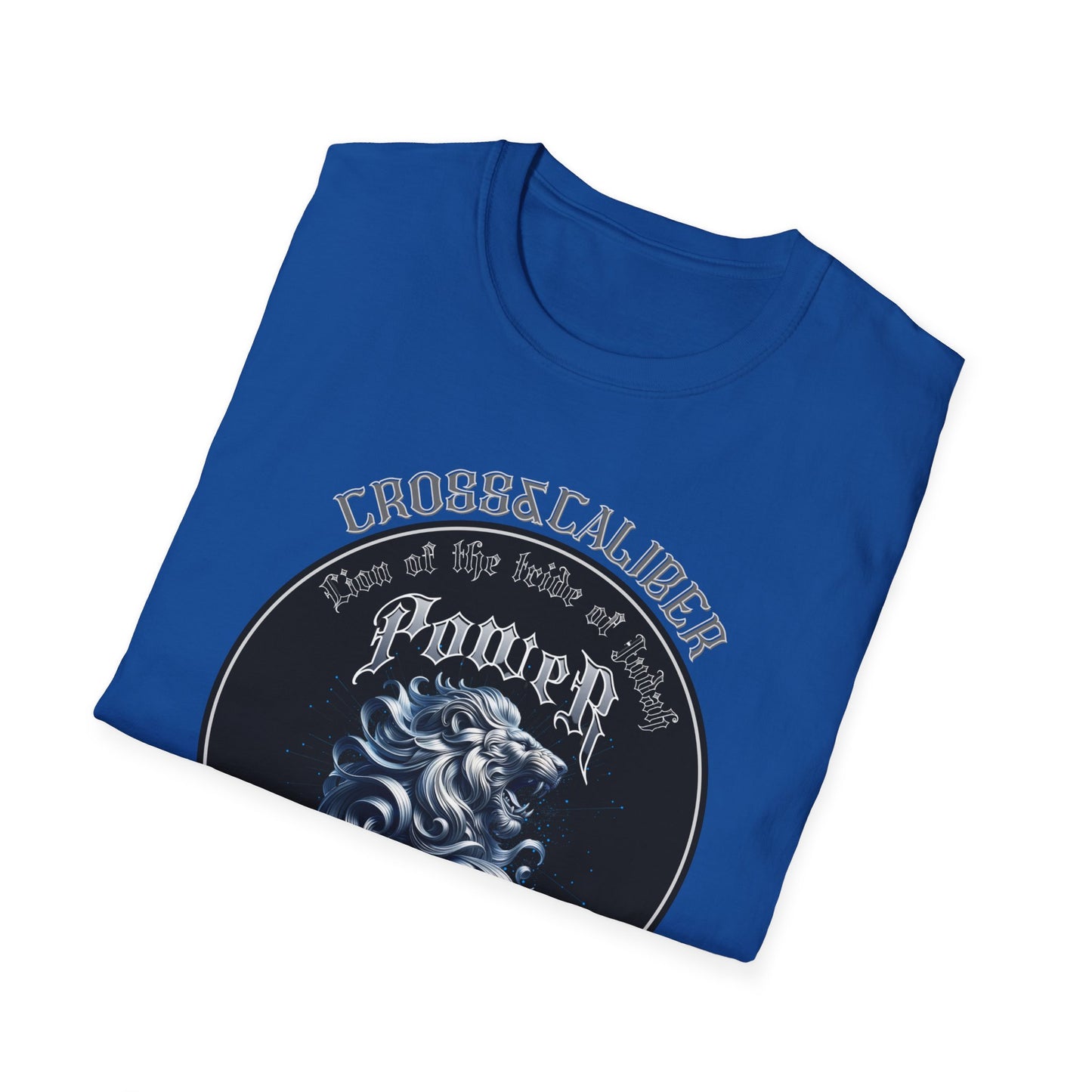 Majestic Power Unisex Softstyle T-Shirt, Casual Tee, Gift for Him, Unique Apparel, Everyday Wear, Cool Graphic Shirt, Stylish Top