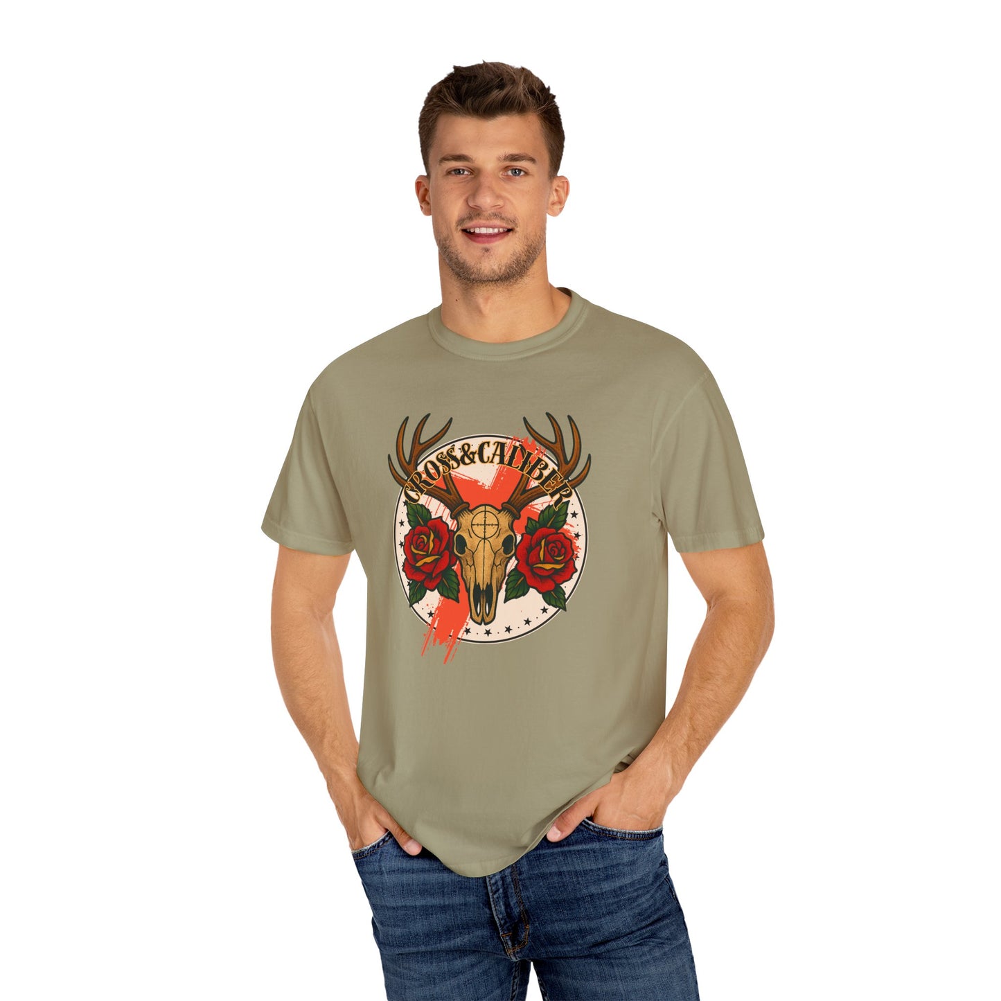 Rustic Graphic T-Shirt, Vintage Style Tee, Men's Women's, Nature Lover Gift, Halloween Apparel, Music Festival Gear, Boho Chic Fashion