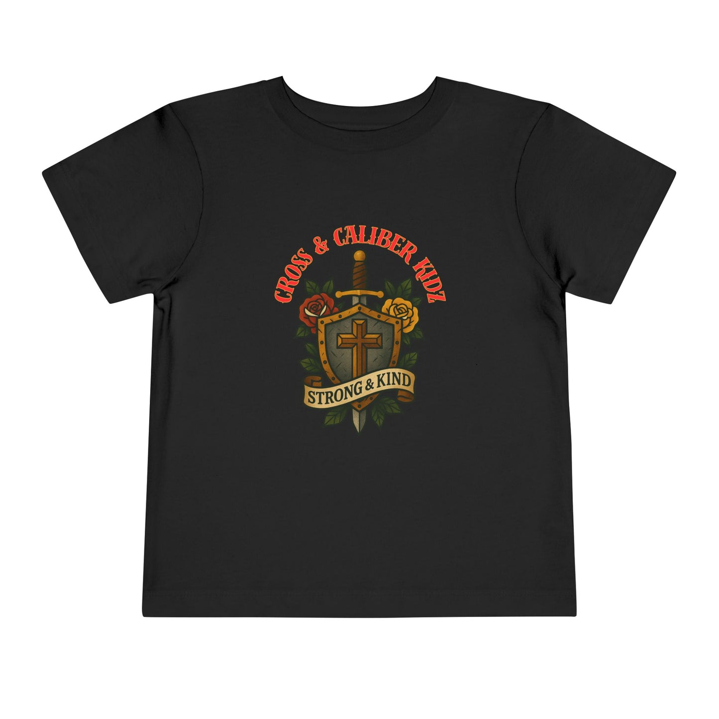 Cross & Caliber Kidz Toddler Tee - Strong & Kind Design