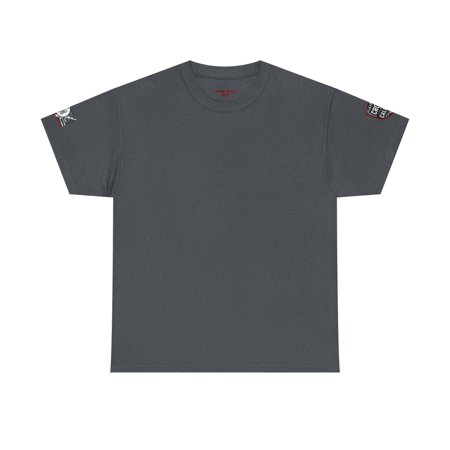 Bold Graphic Unisex Tee with Cross & Caliber Design, Casual Streetwear, Gift for Him or Her, Vintage Inspired T-Shirt,