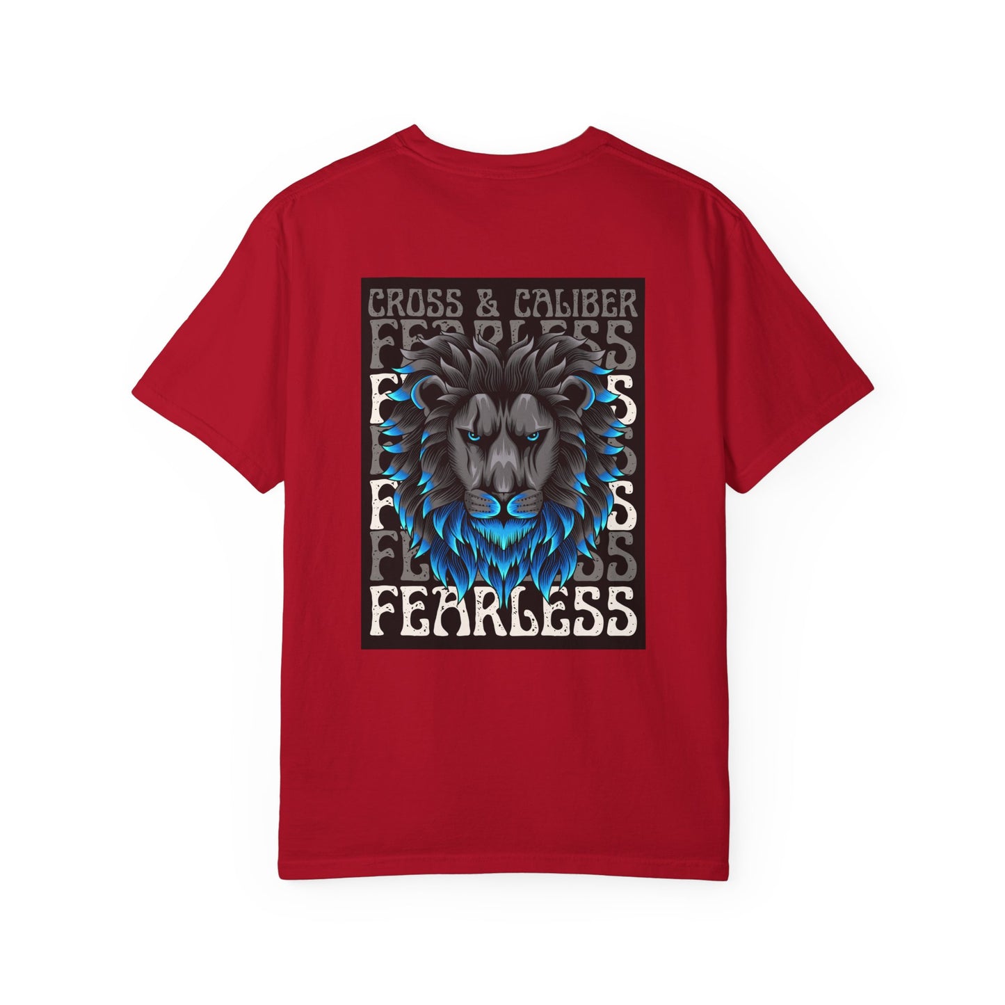 Fearless Lion Graphic Unisex T-Shirt, Casual Trendy Wear, Gifts for Animal Lovers, Motivational Apparel, Birthday & Everyday Style