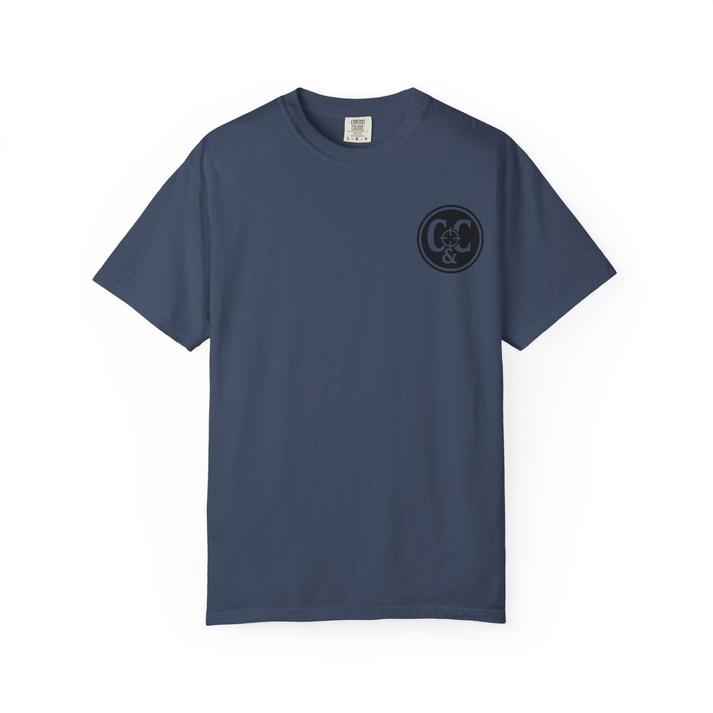 Patriotic Unisex Garment-Dyed T-Shirt: Built to Defend, Called to Serve