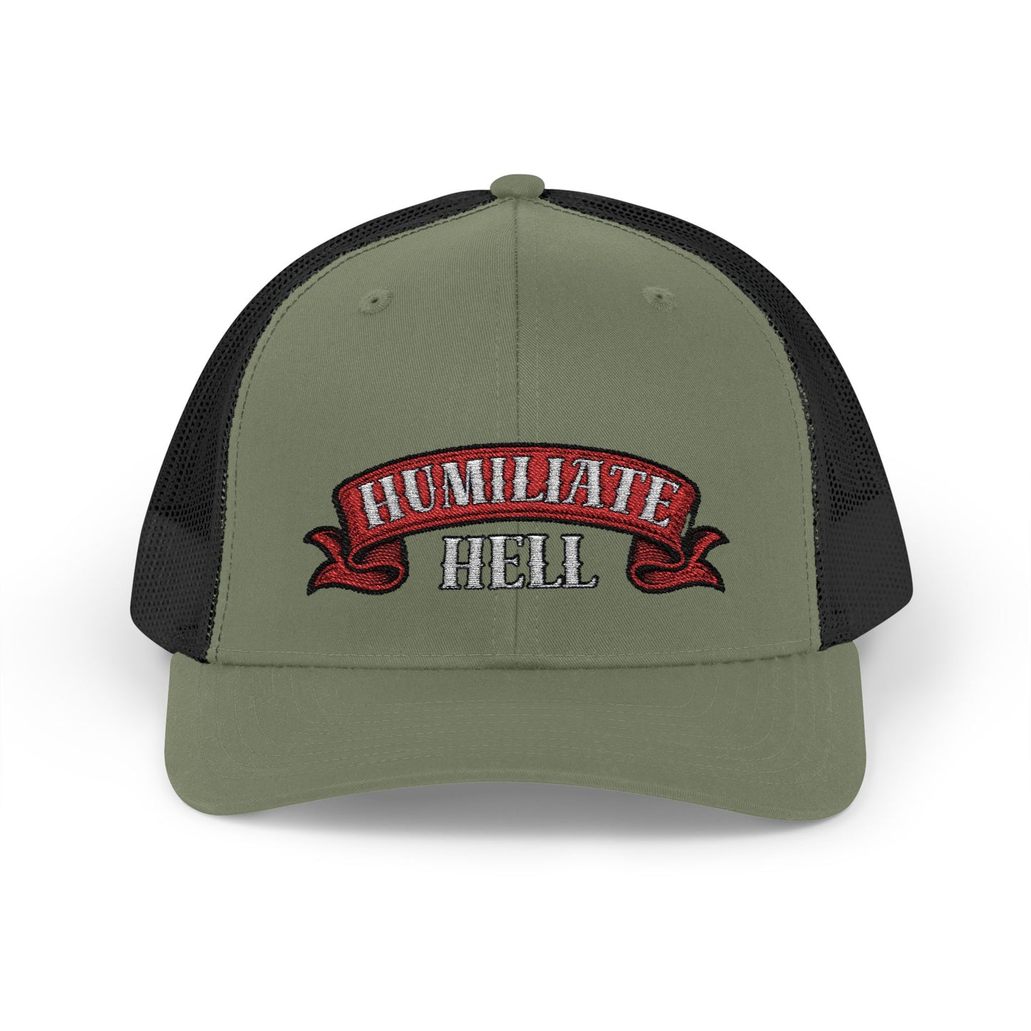 Humble Hell Snapback Trucker Cap, Adjustable Cap, Casual Headwear, Gift for Him, Everyday Style, Festival Gear