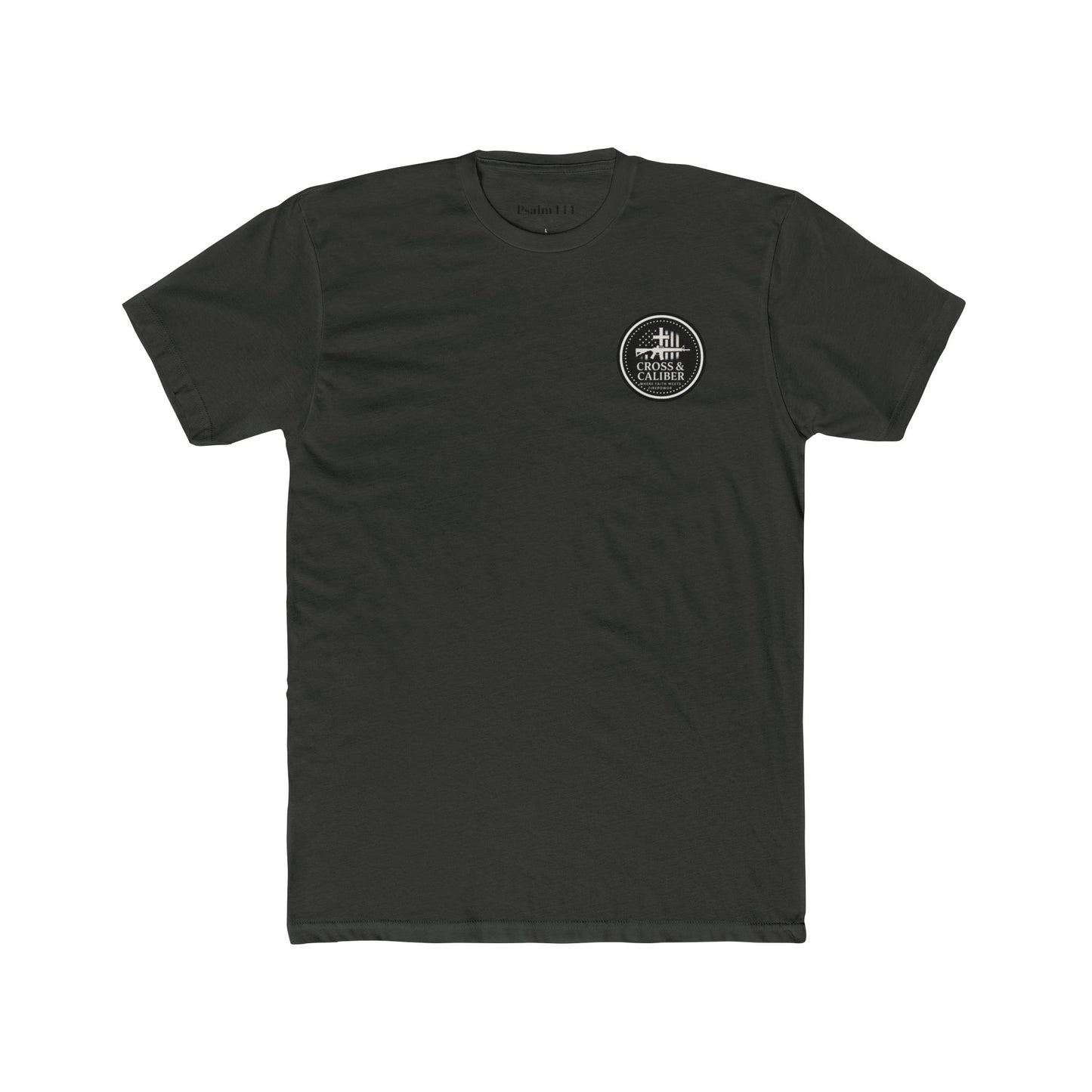 Faith Meets Firepower Tee - Unisex Cotton Crew