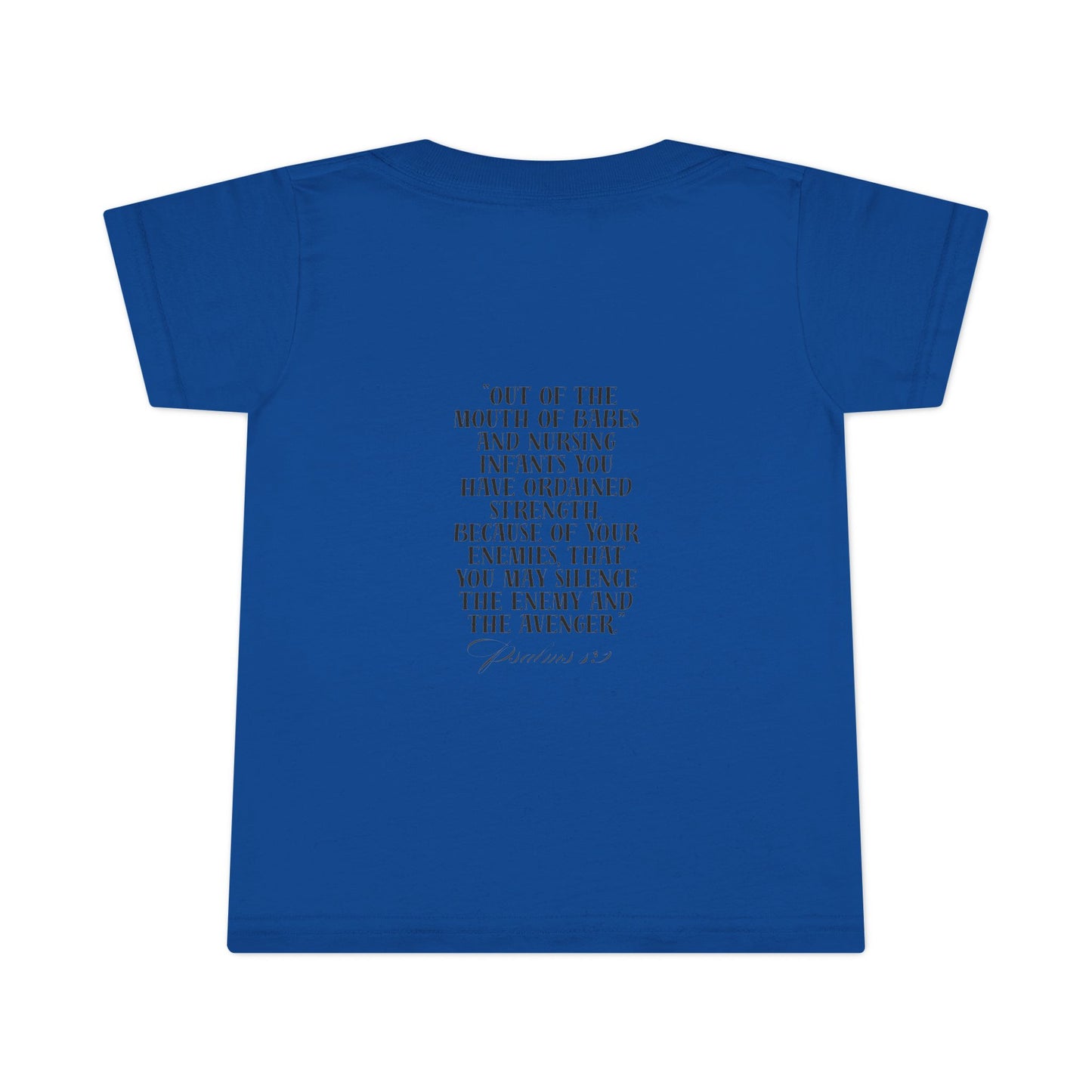 Bold Eagle & Roses Toddler T-Shirt - Faith-Inspired Design