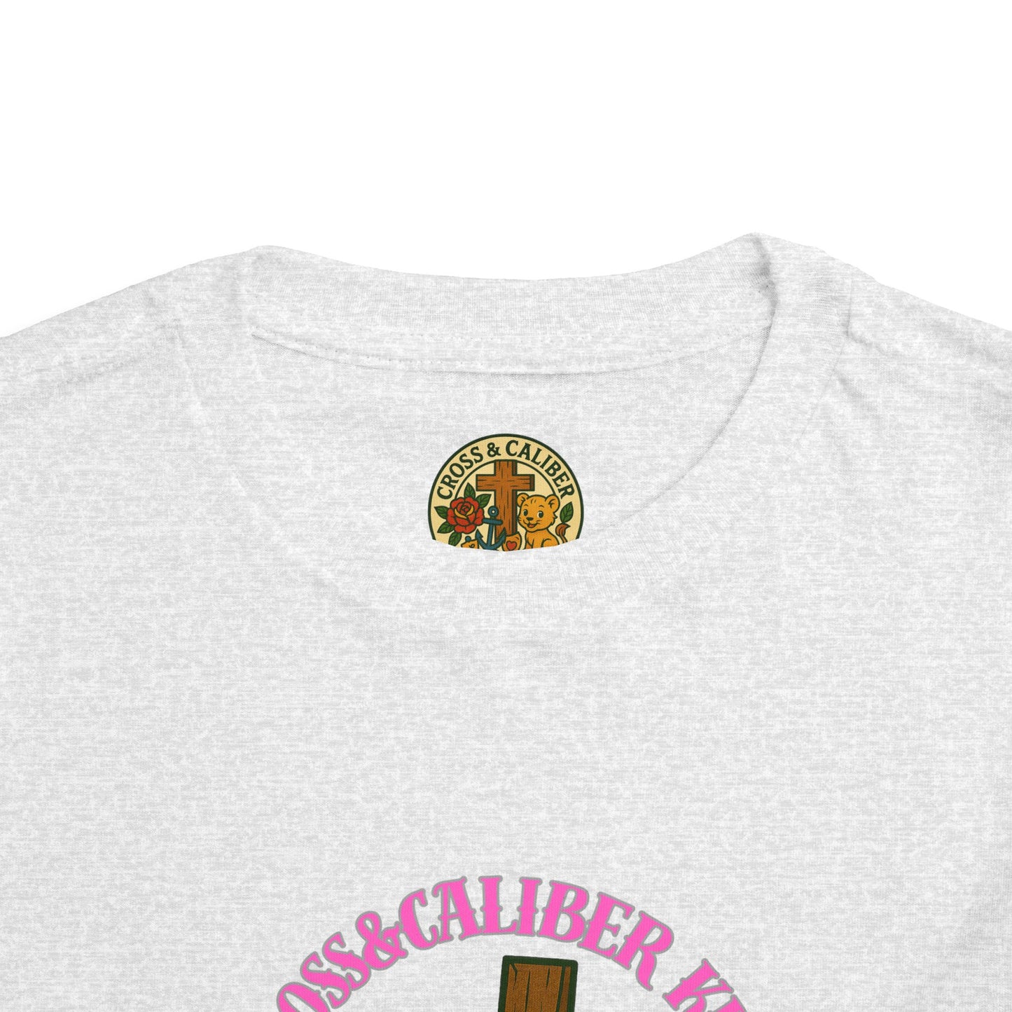 Toddler Short Sleeve Tee - Bold as a Lioness Design