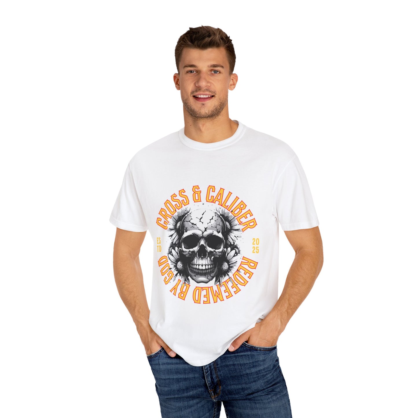 Edgy Graphic Tee, Skull T-Shirt, Unisex Casual Wear, Alternative Fashion, Halloween Costume, Gift for Him/Her