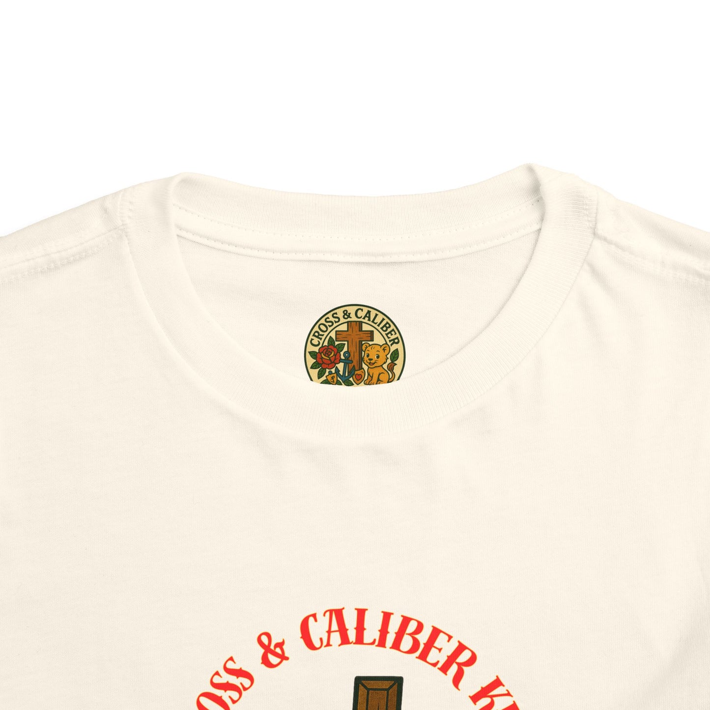 Bold as a Lion Toddler Tee - Cute Christian Graphic Shirt for Kids
