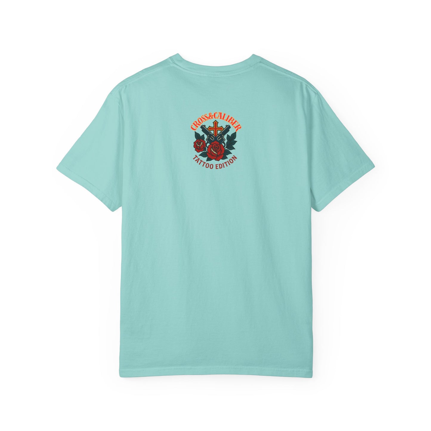 Nautical Tattoo T-Shirt - Cross & Caliber Design
