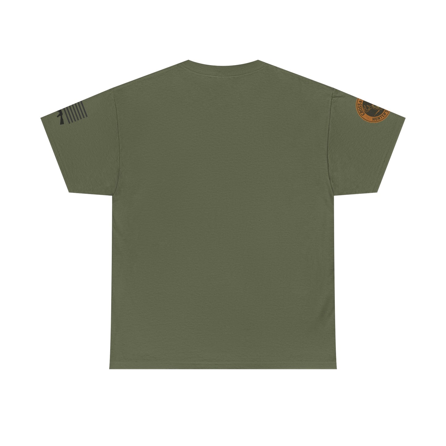 Faith Family Field Unisex Heavy Cotton Tee, Hunting Shirt, Outdoor Lover Gift, Men's Tee, Casual Wear, Patriotic Apparel, Adventure Outfit