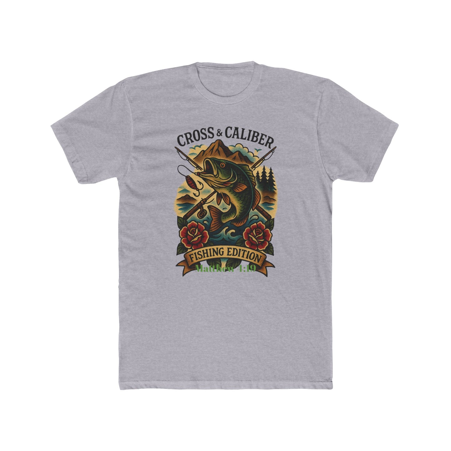 Fishing Edition Graphic Tee, Outdoor Shirt for Fishermen, Gift for Fishing Lovers, Casual Wear for Anglers, Cool Fishing Apparel