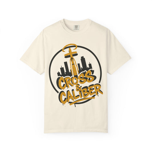 Urban Graphic T-Shirt - Cross & Caliber Streetwear Style, Casual Wear, Cool Gift for Men and Women, Trendy Fashion Tee, Unisex Apparel