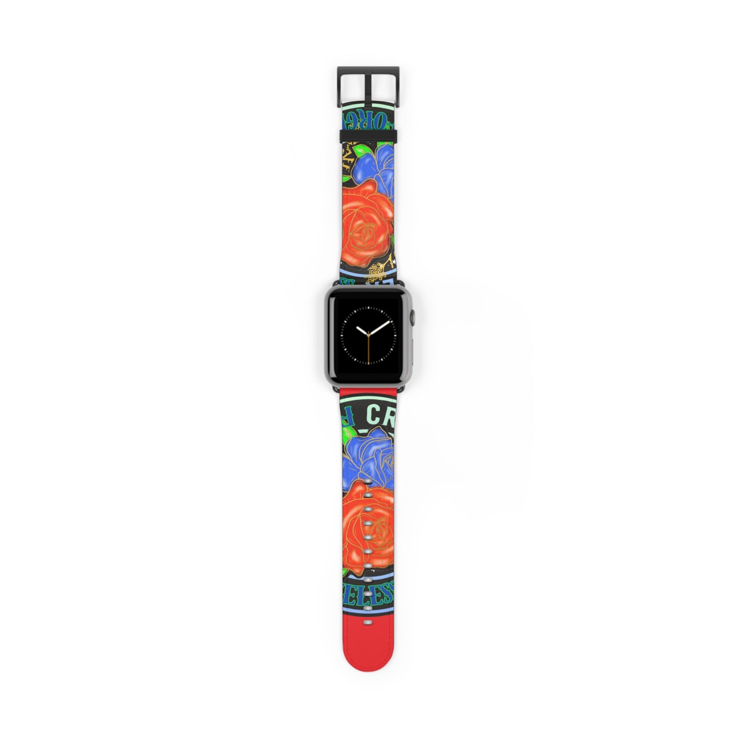 Colorful Floral Watch Band - Stylish Accessory for Everyday Wear