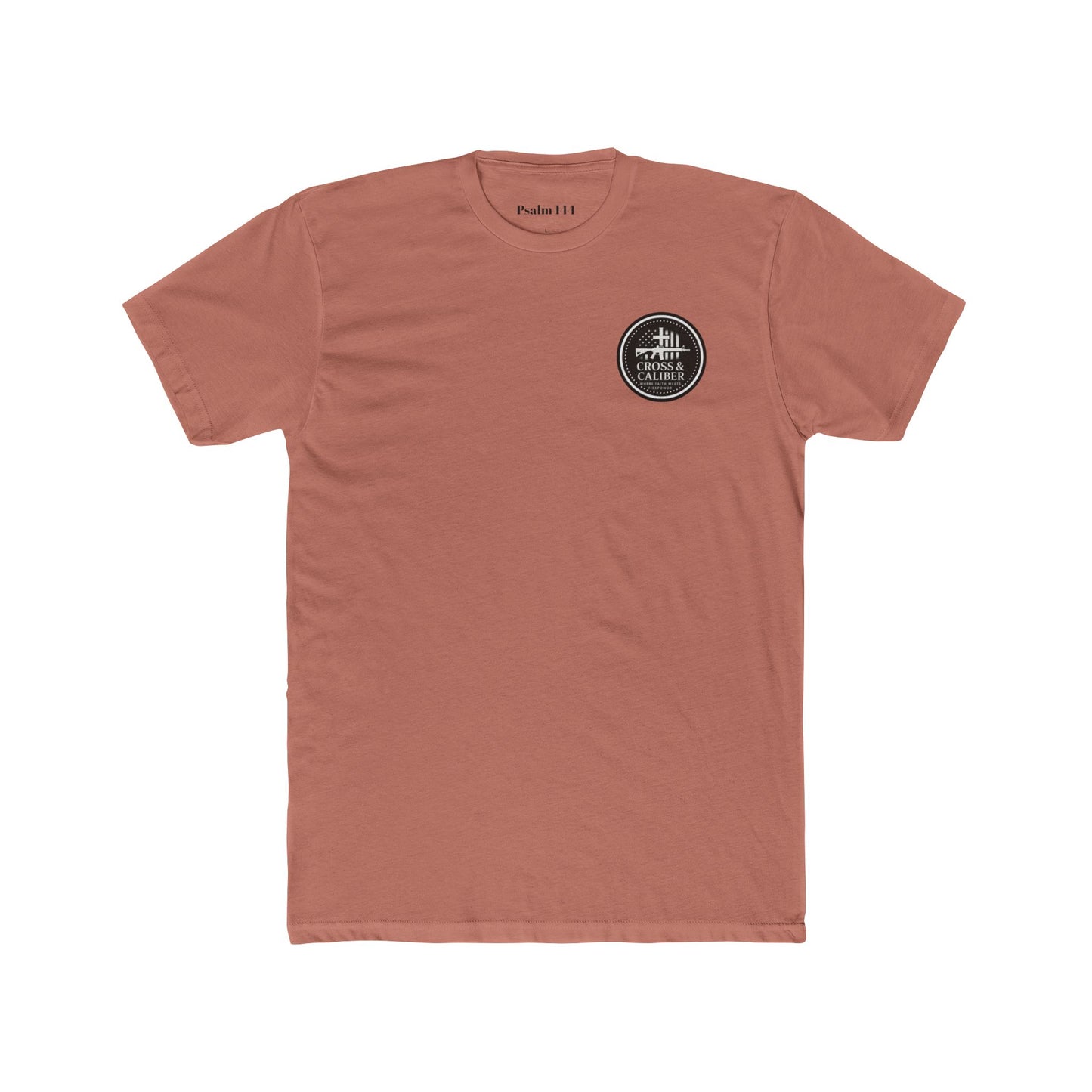 Faith Meets Firepower Tee - Unisex Cotton Crew