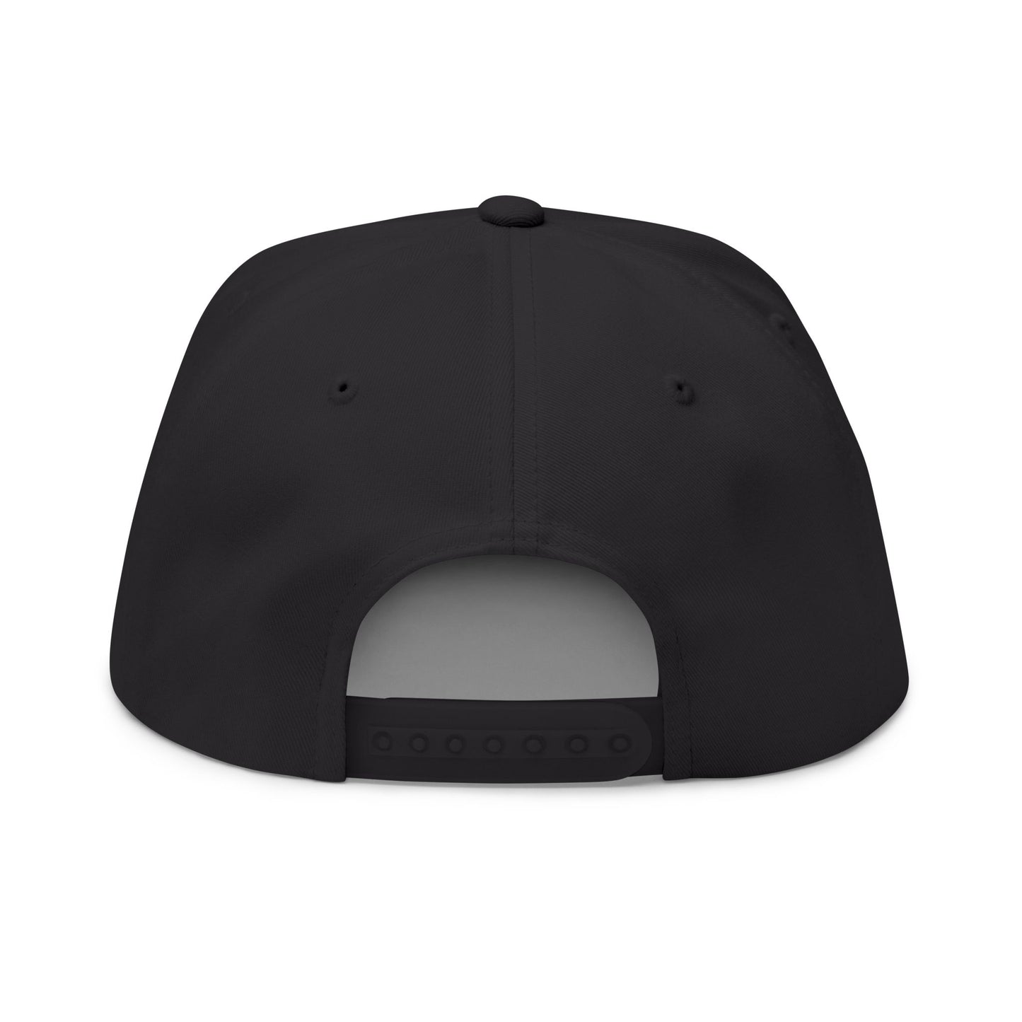 Cross & Caliber Embroidered Flat Bill Cap - Stylish Gear for Everyday Adventures
