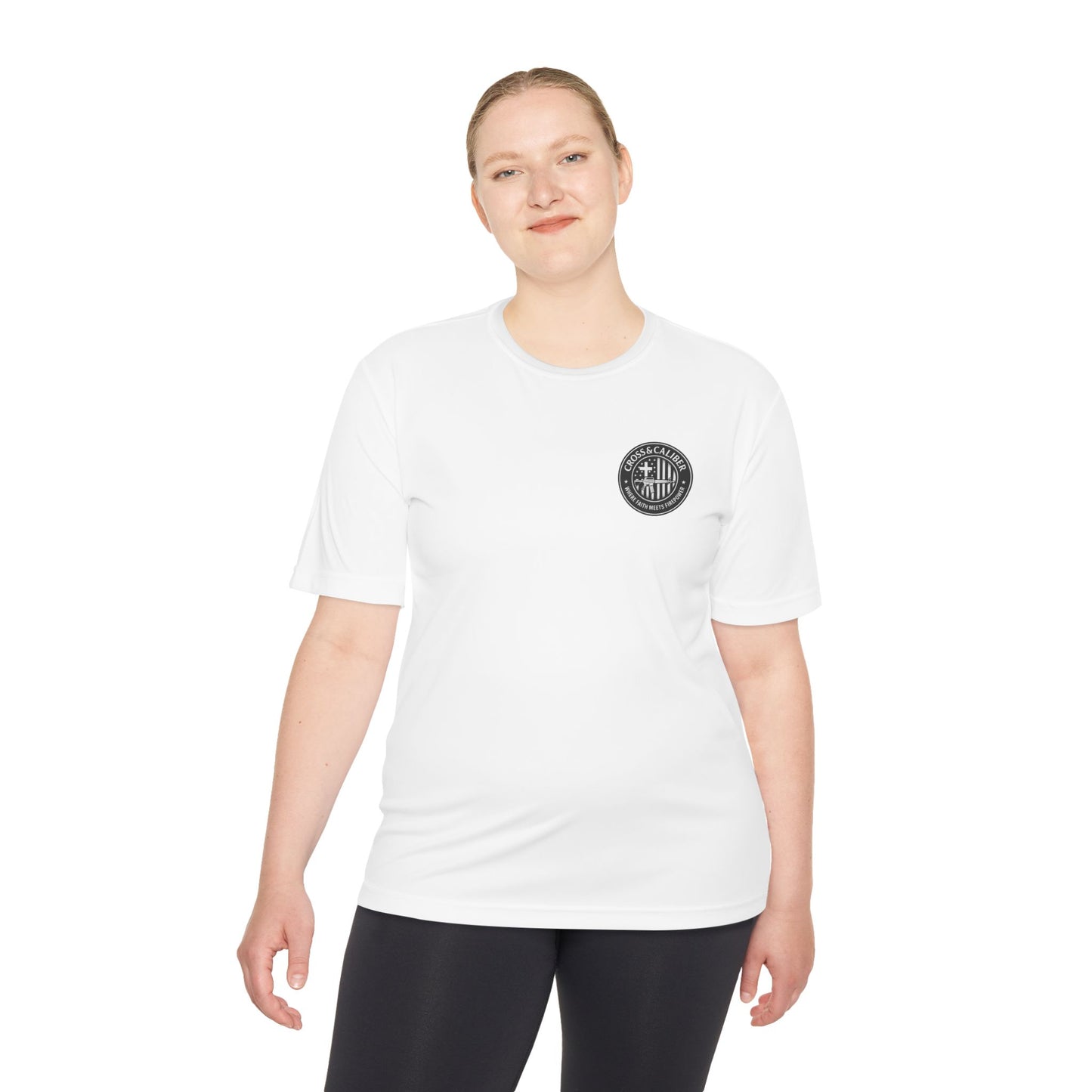 Unisex Moisture Wicking Tee -Carpenter’s Union "Jesus Was a Carpenter" Graphic Tee for Comfort and Style