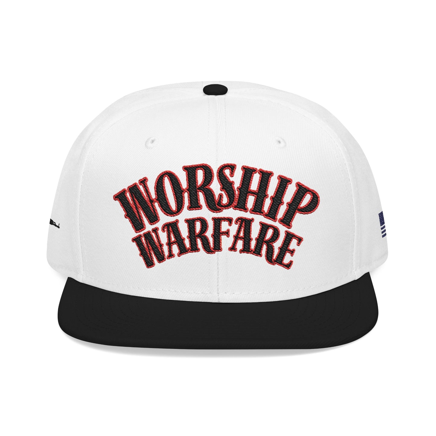 Worship Warfare Snapback Cap - Embroidered Hat for Faith & Style