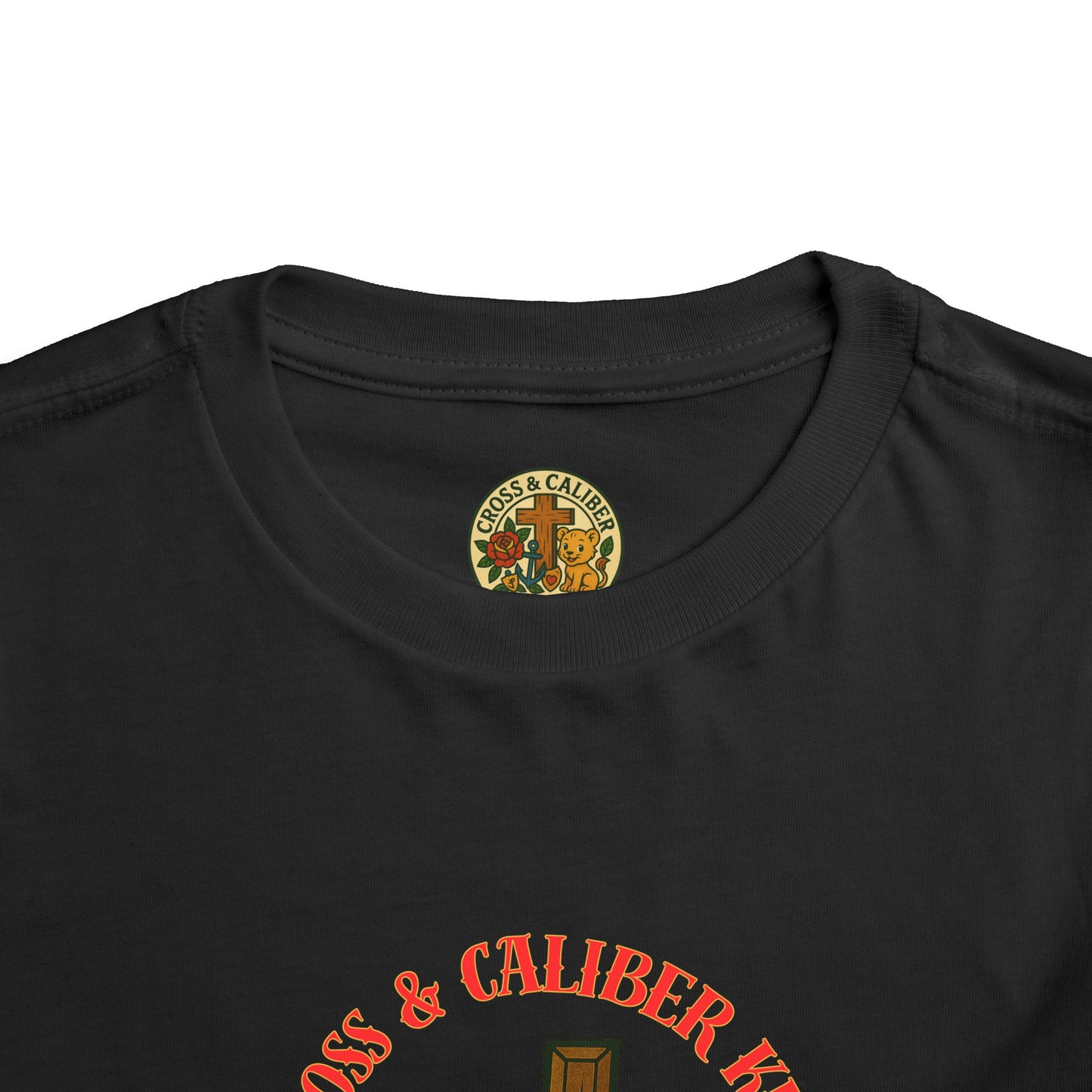 Bold as a Lion Toddler Tee - Cute Christian Graphic Shirt for Kids