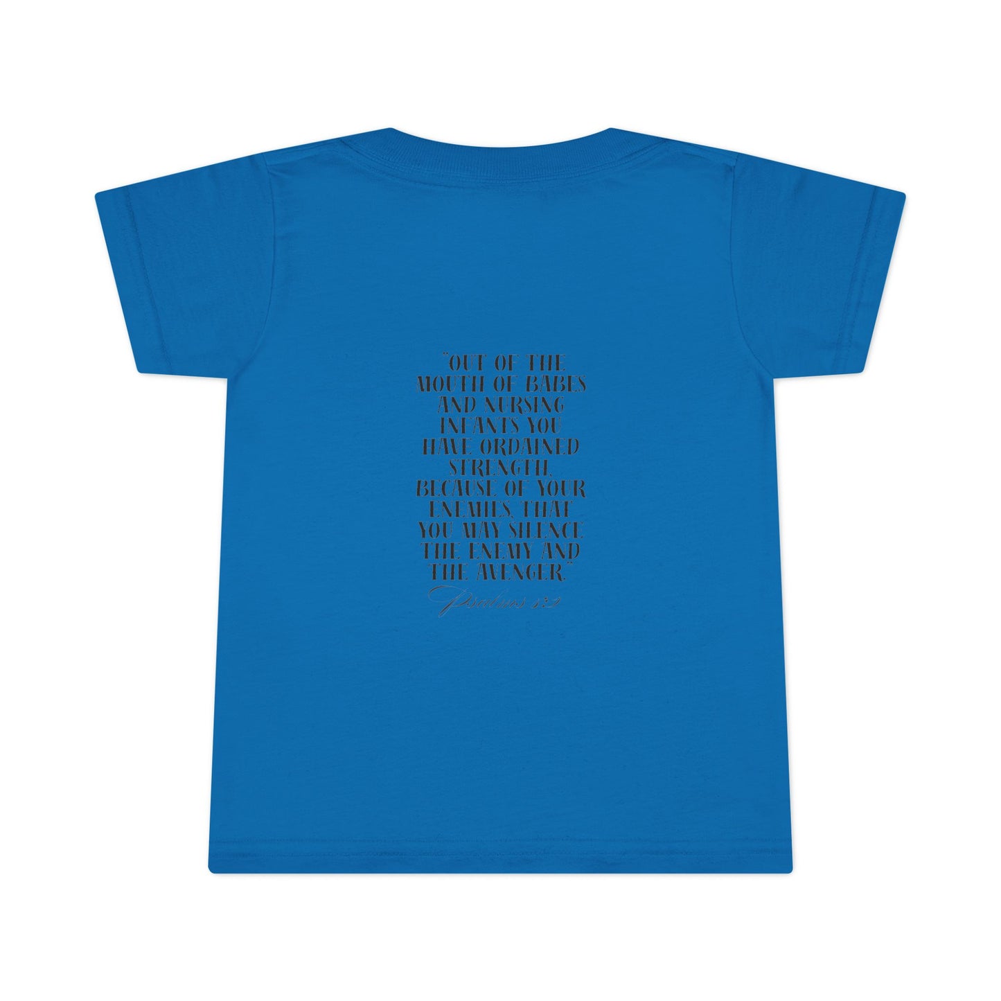 Bold Eagle & Roses Toddler T-Shirt - Faith-Inspired Design