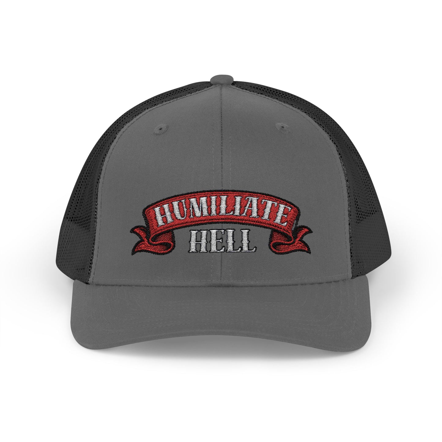 Humble Hell Snapback Trucker Cap, Adjustable Cap, Casual Headwear, Gift for Him, Everyday Style, Festival Gear