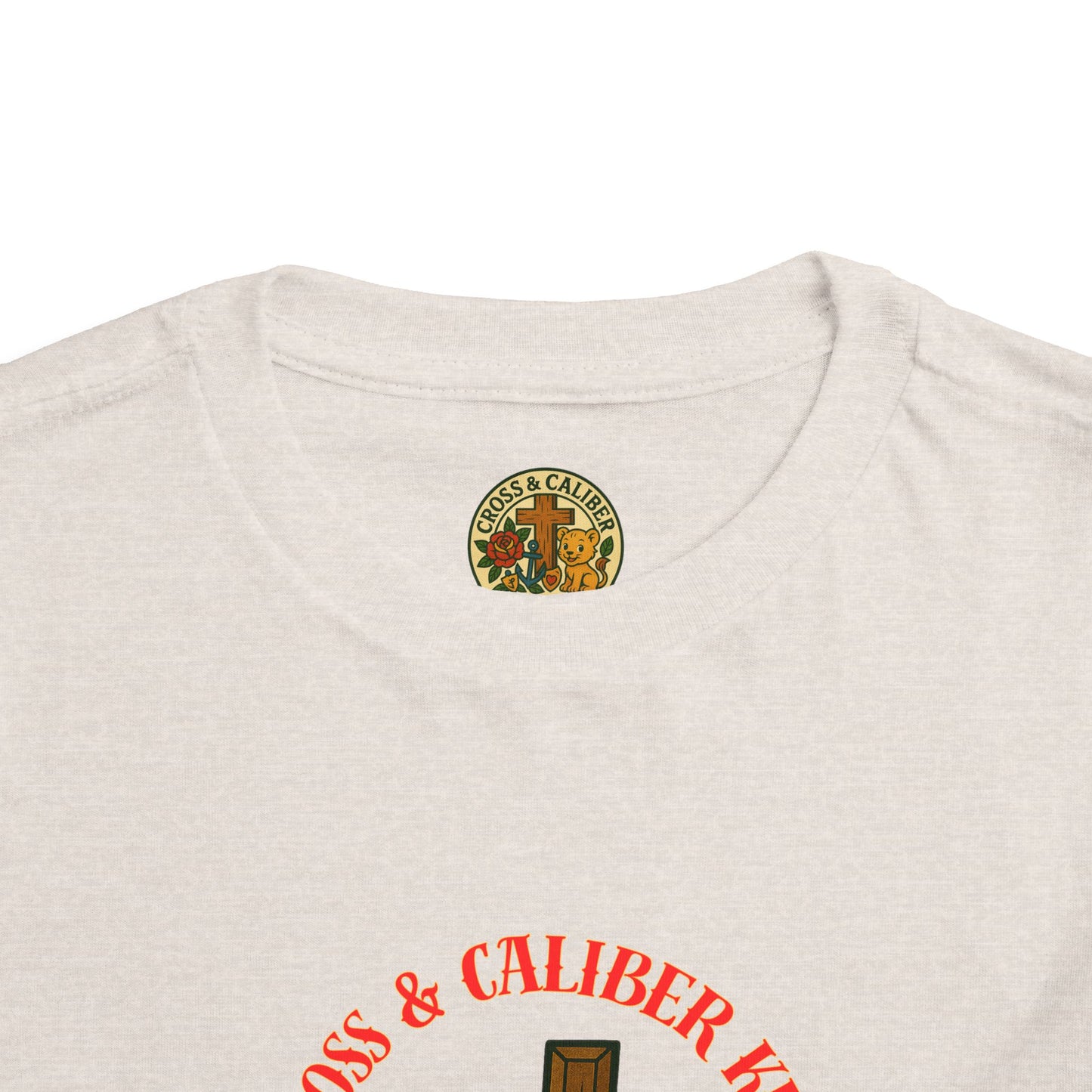 Bold as a Lion Toddler Tee - Cute Christian Graphic Shirt for Kids