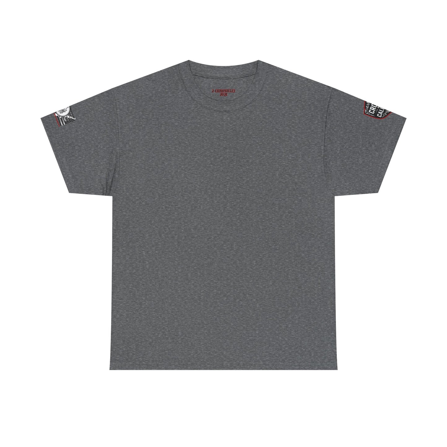 Bold Graphic Unisex Tee with Cross & Caliber Design, Casual Streetwear, Gift for Him or Her, Vintage Inspired T-Shirt,