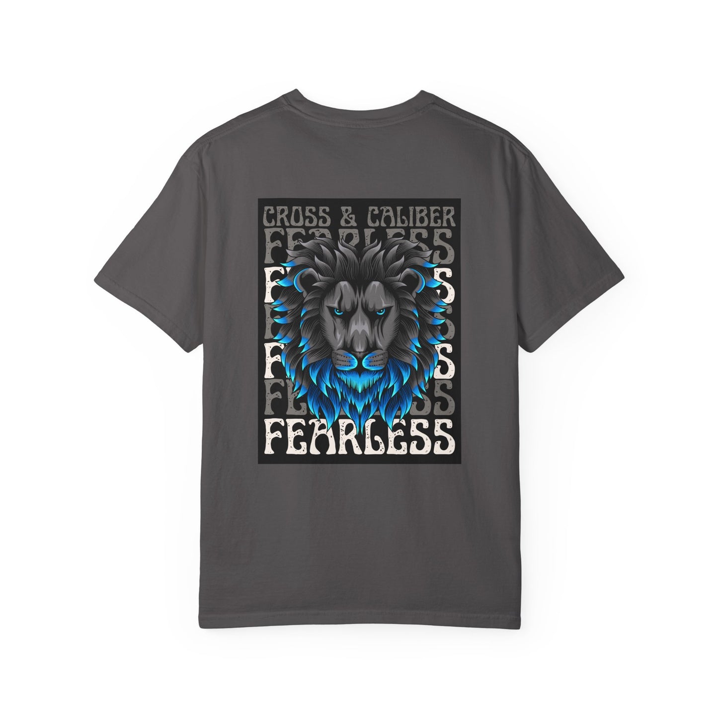 Fearless Lion Graphic Unisex T-Shirt, Casual Trendy Wear, Gifts for Animal Lovers, Motivational Apparel, Birthday & Everyday Style