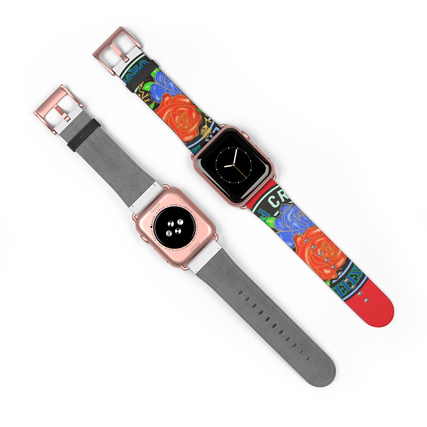 Colorful Floral Watch Band - Stylish Accessory for Everyday Wear