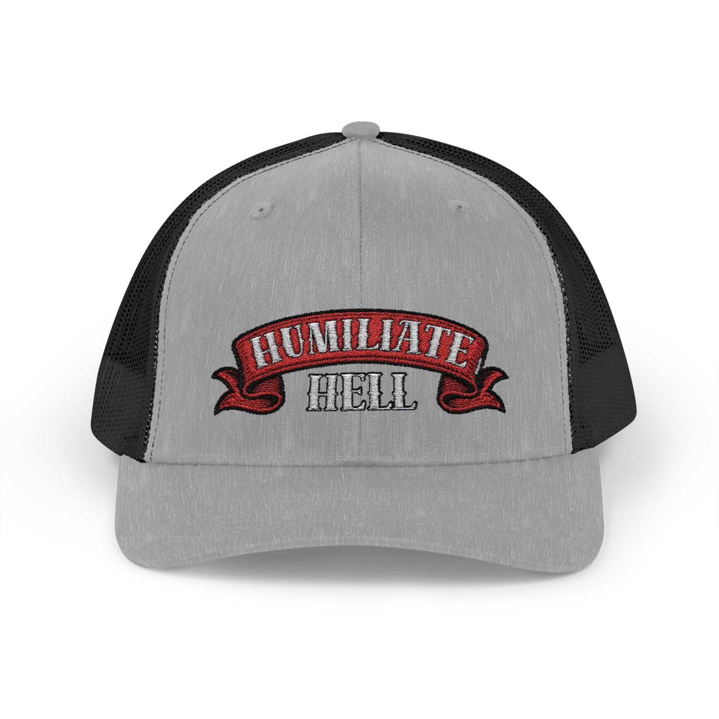 Humble Hell Snapback Trucker Cap, Adjustable Cap, Casual Headwear, Gift for Him, Everyday Style, Festival Gear