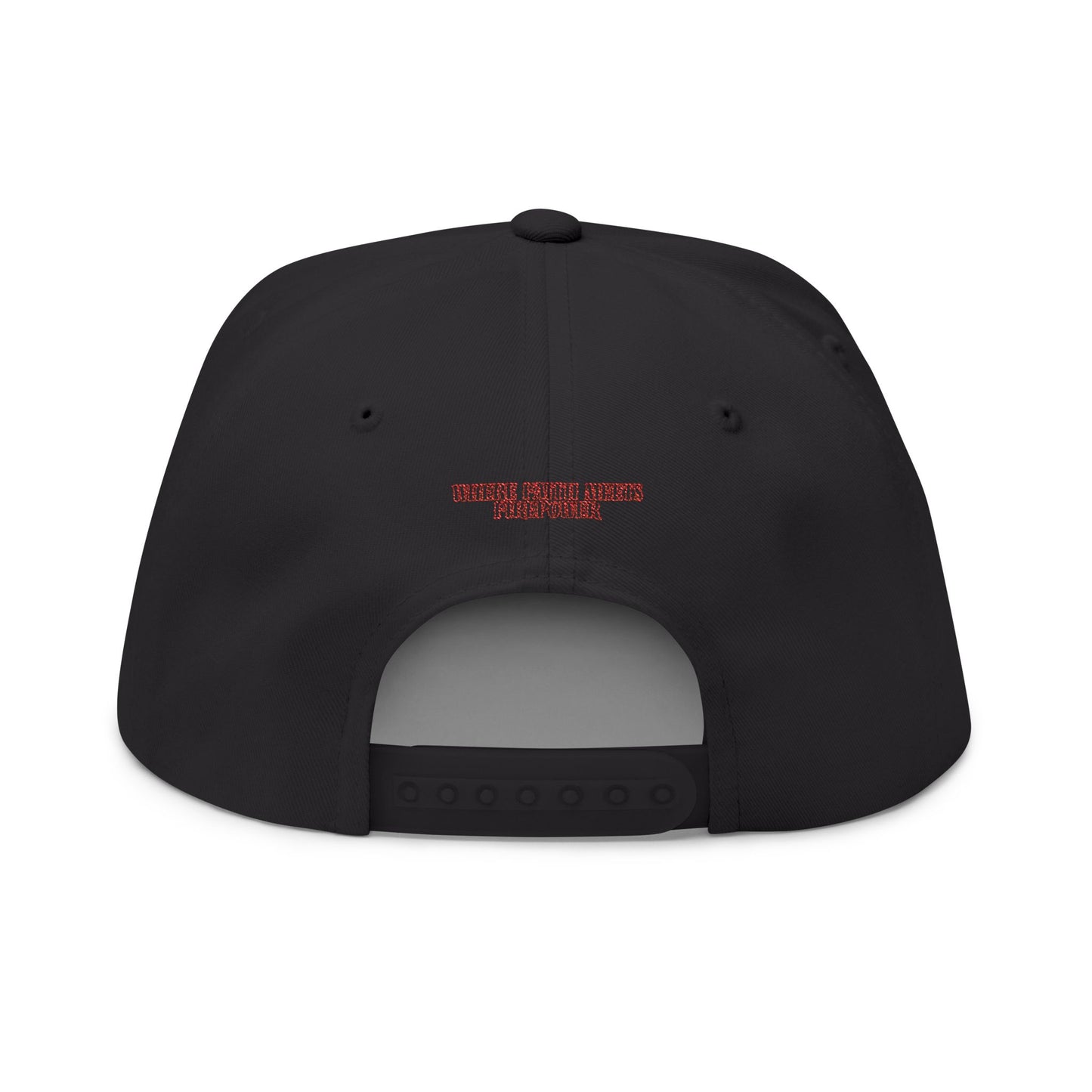 Embroidered Flat Bill Cap - Cross & Caliber Design