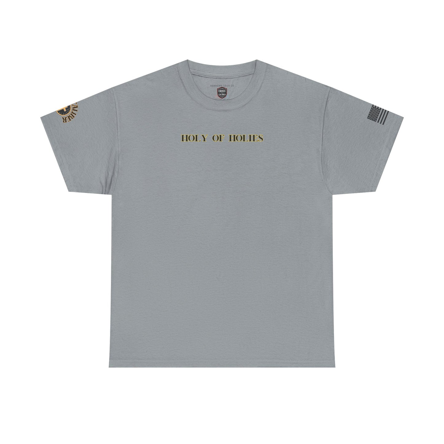 Holy of Holies Unisex Heavy Cotton Tee, Casual T-Shirt, Graphic Tee for Everyday Wear, Unique Gift for Friends, Trendy Vintage Style