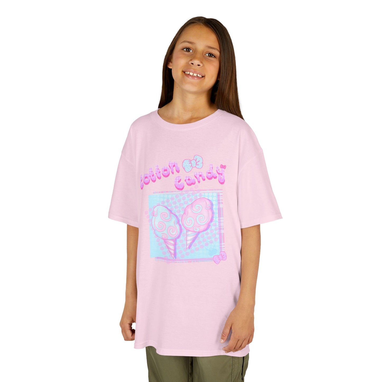Cotton Candy Kids Tee, Kids Summer T-Shirt, Fun Graphic Tee, Birthday Gift, Unique Kids Apparel, Sweet Treat Shirt