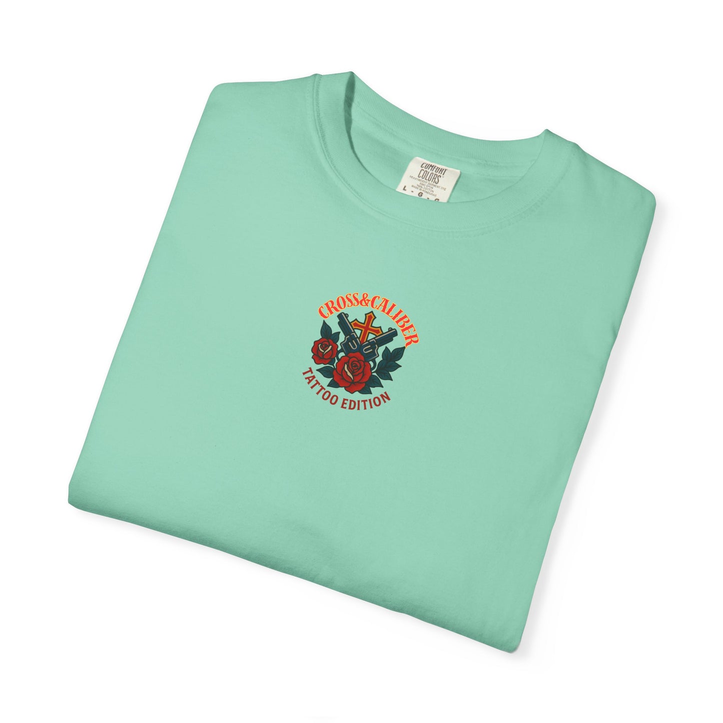 God, Guns & Glory Unisex Garment-Dyed T-Shirt – Vintage Patriotic Style