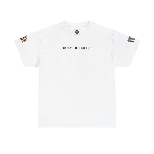 Holy of Holies Unisex Heavy Cotton Tee, Casual T-Shirt, Graphic Tee for Everyday Wear, Unique Gift for Friends, Trendy Vintage Style