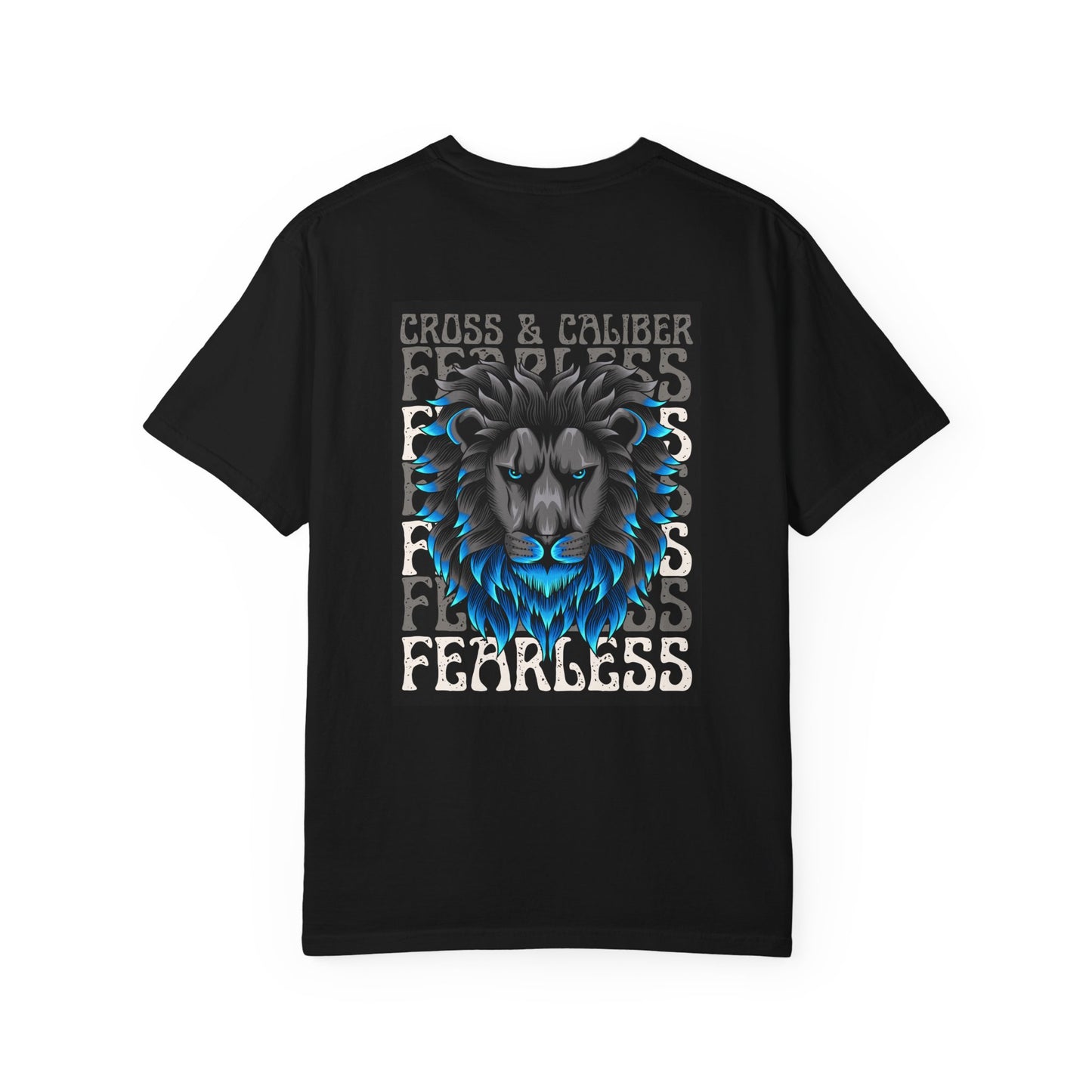 Fearless Lion Graphic Unisex T-Shirt, Casual Trendy Wear, Gifts for Animal Lovers, Motivational Apparel, Birthday & Everyday Style